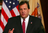 Gov. Chris Christie says he is trying to make sure New Jersey doesn't become another California or Colorado, where critics say it is too easy for healthy people to buy pot intended for those with medical problems.